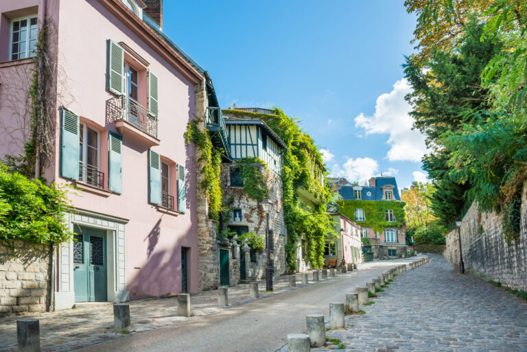 Cute Montmartre street